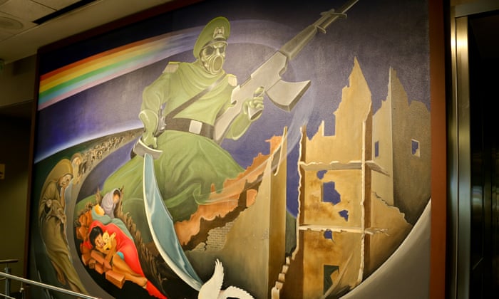 Weird Paintings In Denver Airport ~ Denver Airport Paintings Mural ...